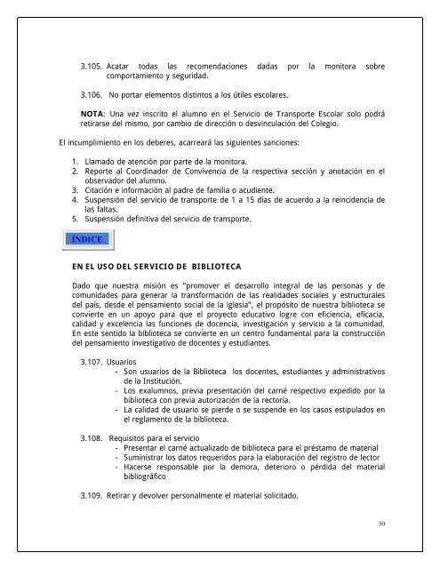 MANUAL DE CONVIVENCIA - Colegio Minuto de Dios