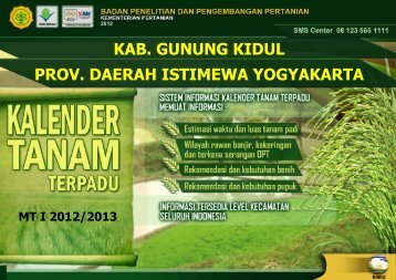 Kalender Tanam Gunungkidul - BPTP Yogyakarta