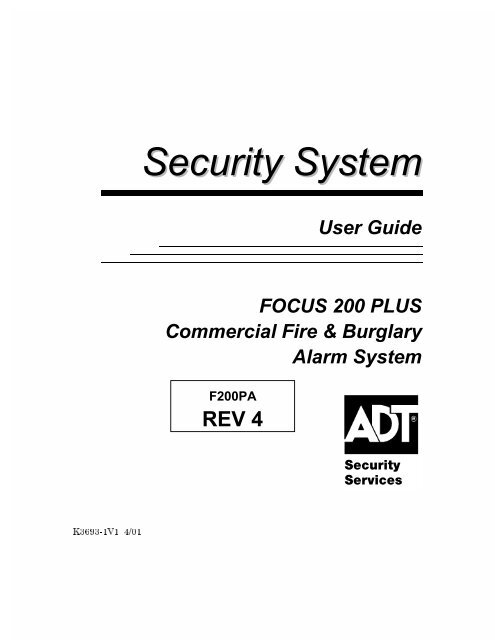 FocusÂ® 200 - ADT Security Services