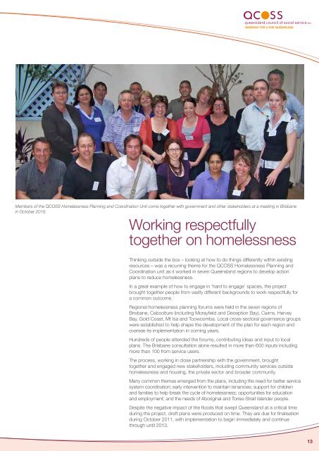 Read the full annual report - Queensland Council of Social Service