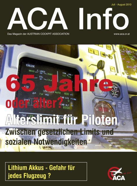 Oder Alter Alterslimit Fur Piloten Austrian Cockpit Association