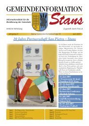 Datei herunterladen - .PDF - Stans - Land Tirol