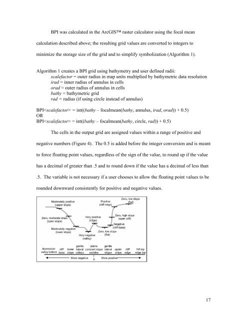 A Benthic Terrain Classification Scheme for American Samoa