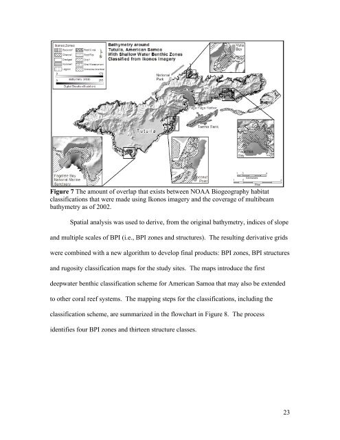 A Benthic Terrain Classification Scheme for American Samoa