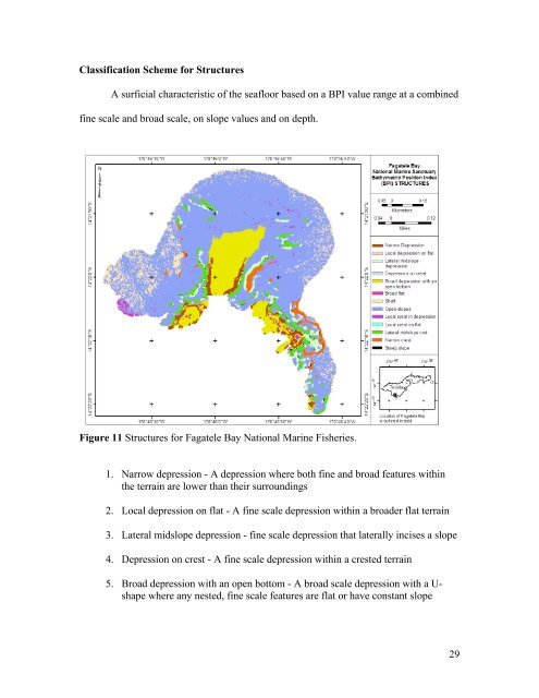 A Benthic Terrain Classification Scheme for American Samoa