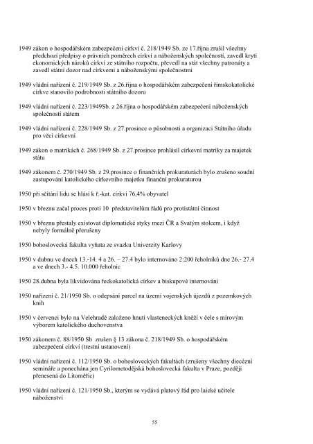 Historie církevního majetku - Cisterciácký klášter Vyšší Brod