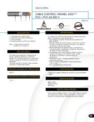 CAT. CONDUCTORES ELECTRICOS - efh chile