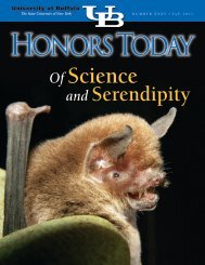 Honors Today: of Science and Serendipity - University Honors College