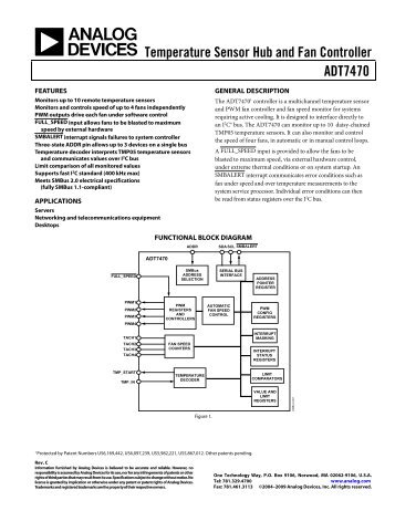 ADT7470 (Rev. C) - Analog Devices