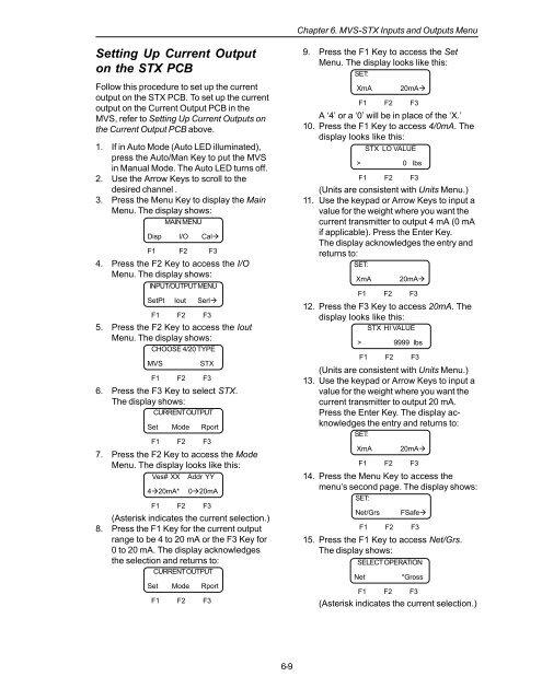 STX Signal Transmitter Installation and Operation ... - Kistler-Morse