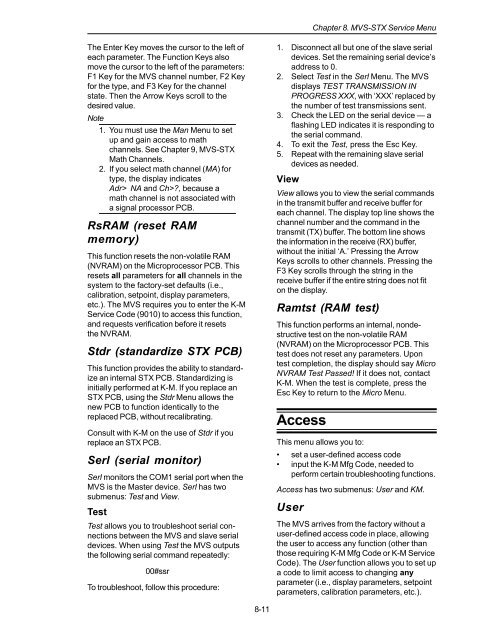 STX Signal Transmitter Installation and Operation ... - Kistler-Morse