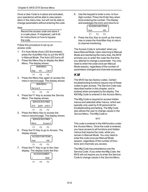 STX Signal Transmitter Installation and Operation ... - Kistler-Morse