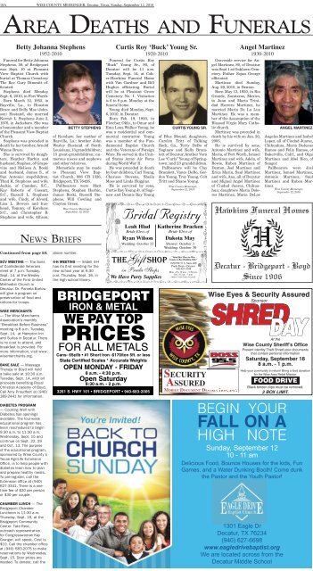 09-12-2010-Sunday - Wise County Messenger