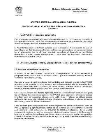 Beneficios Pymes - CÃ¡mara de Comercio Italiana para Colombia