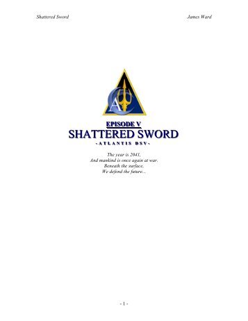 Shattered Sword - Atlantis DSV - New Cape Quest