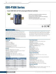 EDS-P308 Series - Modelec