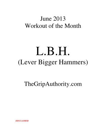 (Lever Bigger Hammers) - Diesel Crew