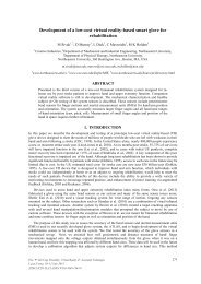 Development of a low-cost virtual reality-based smart ... - ICDVRAT