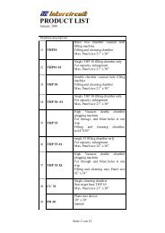 PRODUCT LIST - ITC Intercircuit NA