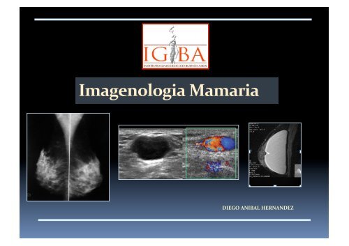 Imagenologia Mamaria - IGBA