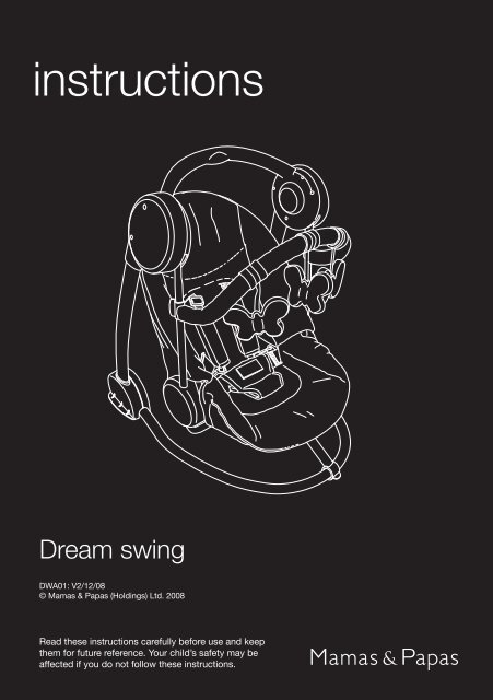 Dream Swing Instructions.pdf - Mamas 