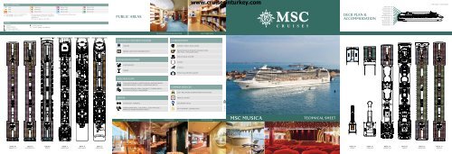 msc musica deck plan