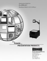 Installation Manual (PDF) - Media Fabricators, Inc.