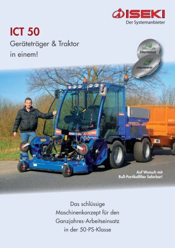 ISEKI Geräteträger ICT 50