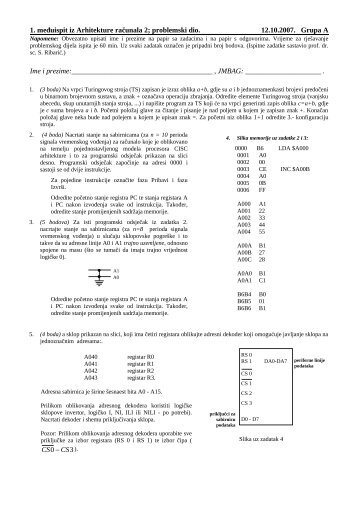 Pismeni ispit iz Teorije informacija, 08 - Zemris