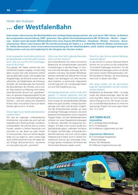 OWL-Express FrÃƒÂ¼hling 2013 - nph - Nahverkehrsverbund Paderborn ...