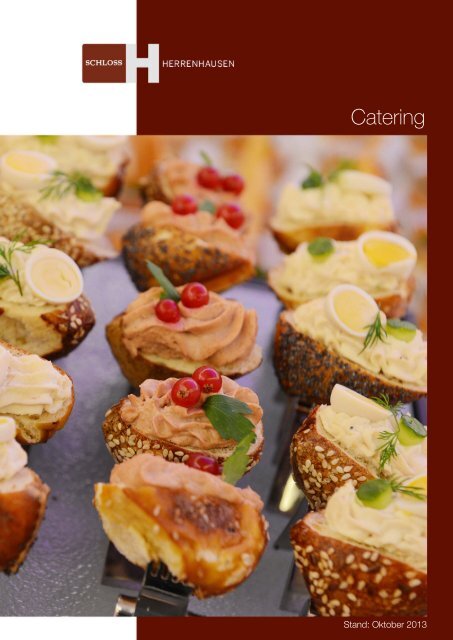 Download Katalog Catering - Schloss Herrenhausen