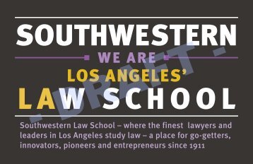 Southwestern Law School - LA's Law School