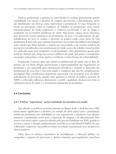 Sexualidade e desenvolvimento: a polÃ­tica brasileira de ... - Abia