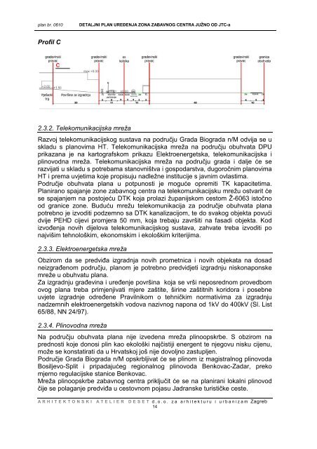 1.1.3.2. Prostorni plan ureÄenja Grada Biograda na Moru