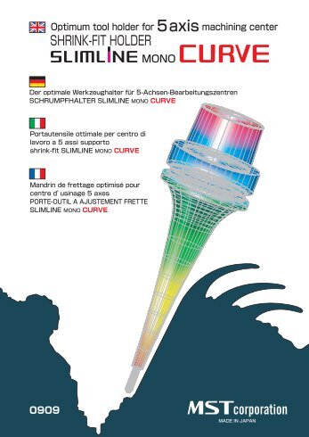 Optimum tool holder for 5 axismachining center ... - MST Corporation