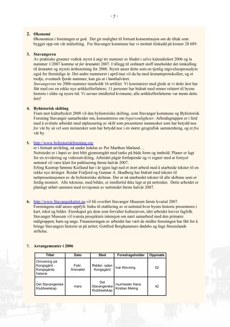 Stavangeren 1-2007.pdf - Byhistorisk forening