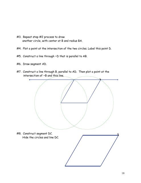 Discovering Discovering Parallelograms Parallelograms