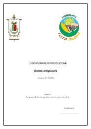 disciplinare - Provincia di Lodi