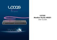 LOOQS MeeBox Router MB201 User Guide - Looqs.com