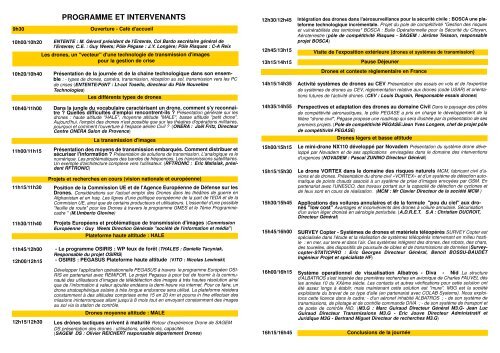 Utilisation des drones pour la prÃ©vention et la lutte contre les feux de ...