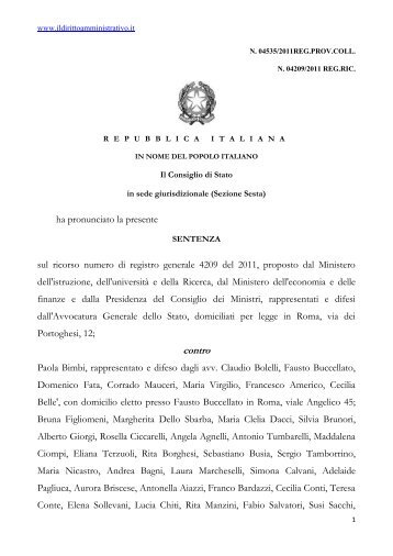 repubblicaitaliana - Il diritto amministrativo