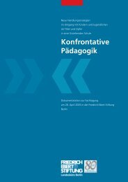 Konfrontative PÃ¤dagogik - Bibliothek der Friedrich-Ebert-Stiftung