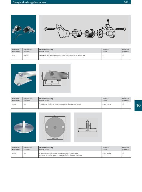 Duschsystem Gesamtkatalog