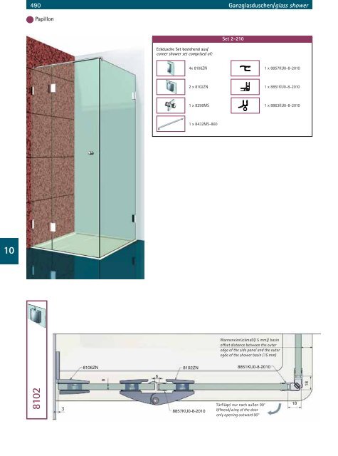 Duschsystem Gesamtkatalog