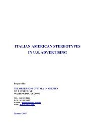 Italian American Stereotypes in U.S. Advertising - Order Sons of Italy ...