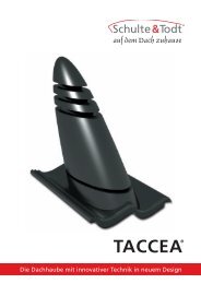TACCEAÂ® - DachdurchfÃ¼hrungen von Schulte & Todt