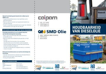 HOUDBAARHEID VAN DIESELOLIE - Calpam SMD Olie