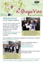 Welcome - ExtraCare Charitable Trust