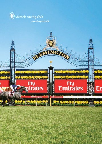 annual report 2008 - Melbourne Cup