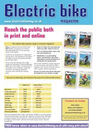 2 Mb PDF - Electric Bike Magazine